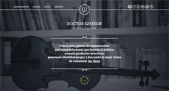 Desktop Screenshot of doctorwatson.es